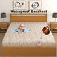 CHHAVI INDIA 210 TC Microfiber Waterproof Printed Fitted (Elastic) Bedsheet