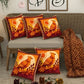 CHHAVI INDIA Microfiber Cushions Cover Pack of 5
