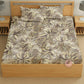 CHHAVI INDIA 210 TC Microfiber Printed King Size Bedsheet With 2 Pillow Covers
