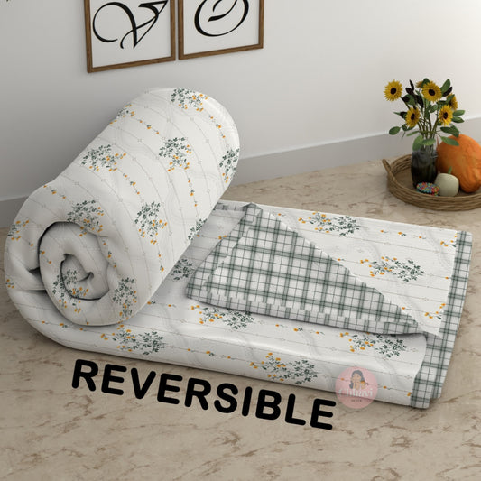 CHHAVI INDIA Printed Double Comforter for AC Room