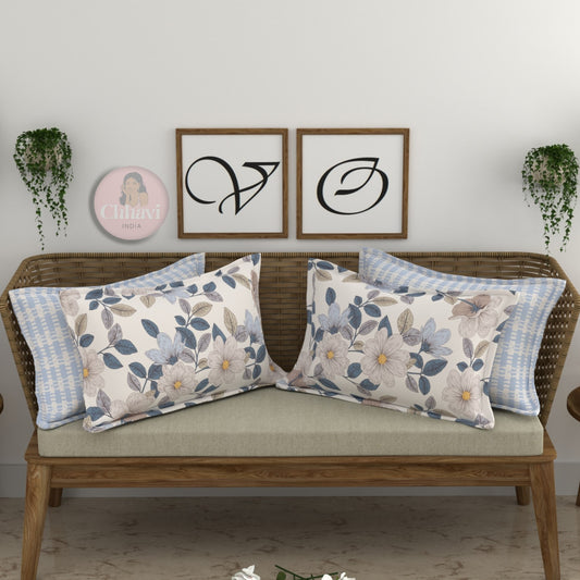 CHHAVI INDIA Microfiber Pillow Cover