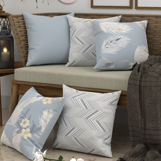 CHHAVI INDIA Microfiber Cushions Cover
