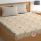 CHHAVI INDIA 210 TC Microfiber Printed King Size Bedsheet With Pillow Covers