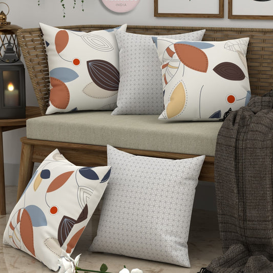 CHHAVI INDIA Microfiber Cushions Cover