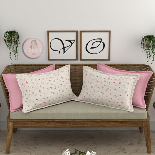 CHHAVI INDIA Microfiber Pillow Cover