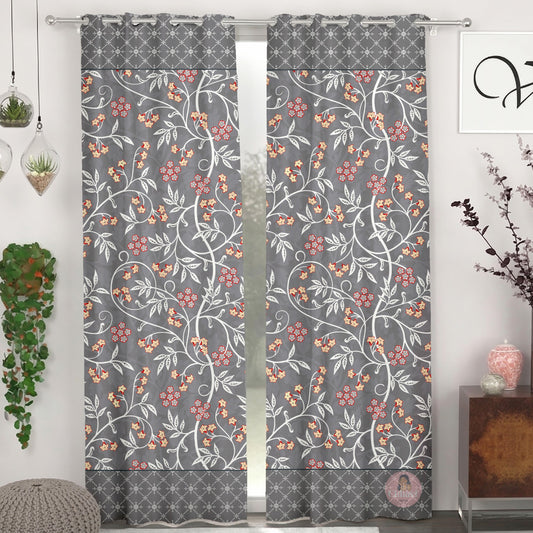 CHHAVI INDIA DESIGNER PRINTED DOOR CURTAIN PACK OF 2