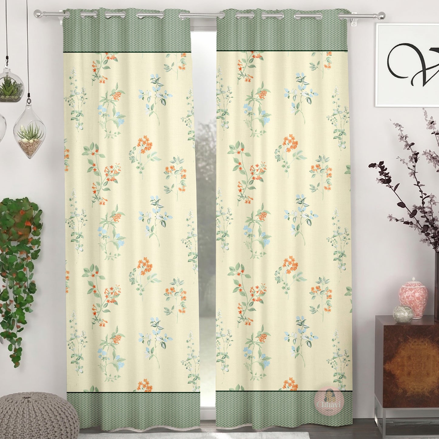CHHAVI INDIA DESIGNER PRINTED DOOR CURTAIN PACK OF 2