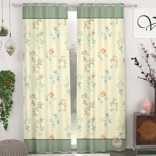 CHHAVI INDIA DESIGNER PRINTED DOOR CURTAIN PACK OF 2