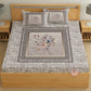 CHHAVI INDIA 210 TC Microfiber Printed King Size Bedsheet With 2 Pillow Covers