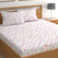 CHHAVI INDIA 210 TC Microfiber Printed Double Bedsheet With Pillow Covers