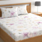 CHHAVI INDIA 210 TC Microfiber Printed Double Bedsheet With 2 Pillow Covers