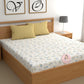 CHHAVI INDIA 210 TC Microfiber Printed King Size Bedsheet With Pillow Covers