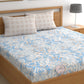 CHHAVI INDIA 210 TC Microfiber Printed King Size Bedsheet With Pillow Covers