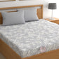 CHHAVI INDIA 210 TC Microfiber Printed King Size Bedsheet With Pillow Covers