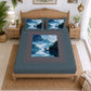 CHHAVI INDIA 210 TC Microfiber Printed King Size Bedsheet With 2 Pillow Covers
