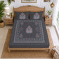 CHHAVI INDIA 210 TC Microfiber Printed King Size Bedsheet With 2 Pillow Covers