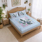 CHHAVI INDIA 210 TC Microfiber Printed King Size Bedsheet With 2 Pillow Covers