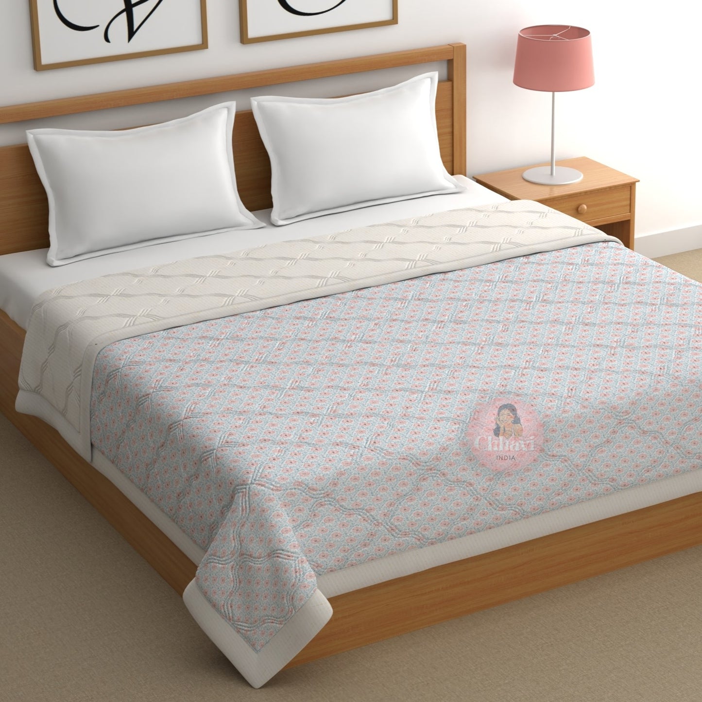 CHHAVI INDIA Printed Double Comforter for AC Room