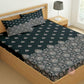 CHHAVI INDIA 210 TC Microfiber Printed King Size Bedsheet With 2 Pillow Covers