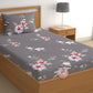 CHHAVI INDIA 180 TC Microfiber Printed Single Bedsheet With 1 Pillow Cover
