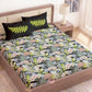CHHAVI INDIA 210 TC Microfiber Printed King Size Bedsheet With Pillow Covers