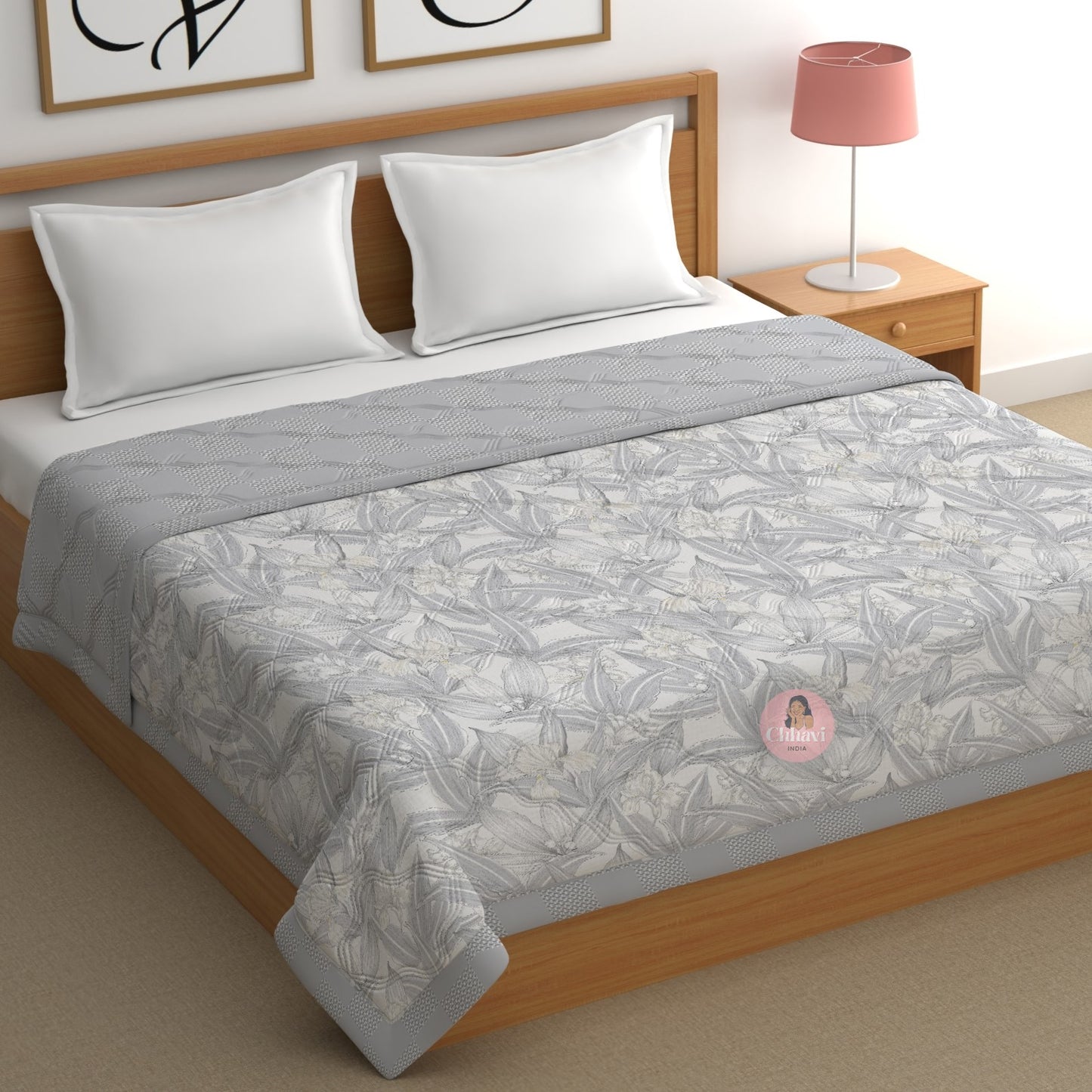 CHHAVI INDIA Printed Double Comforter for AC Room