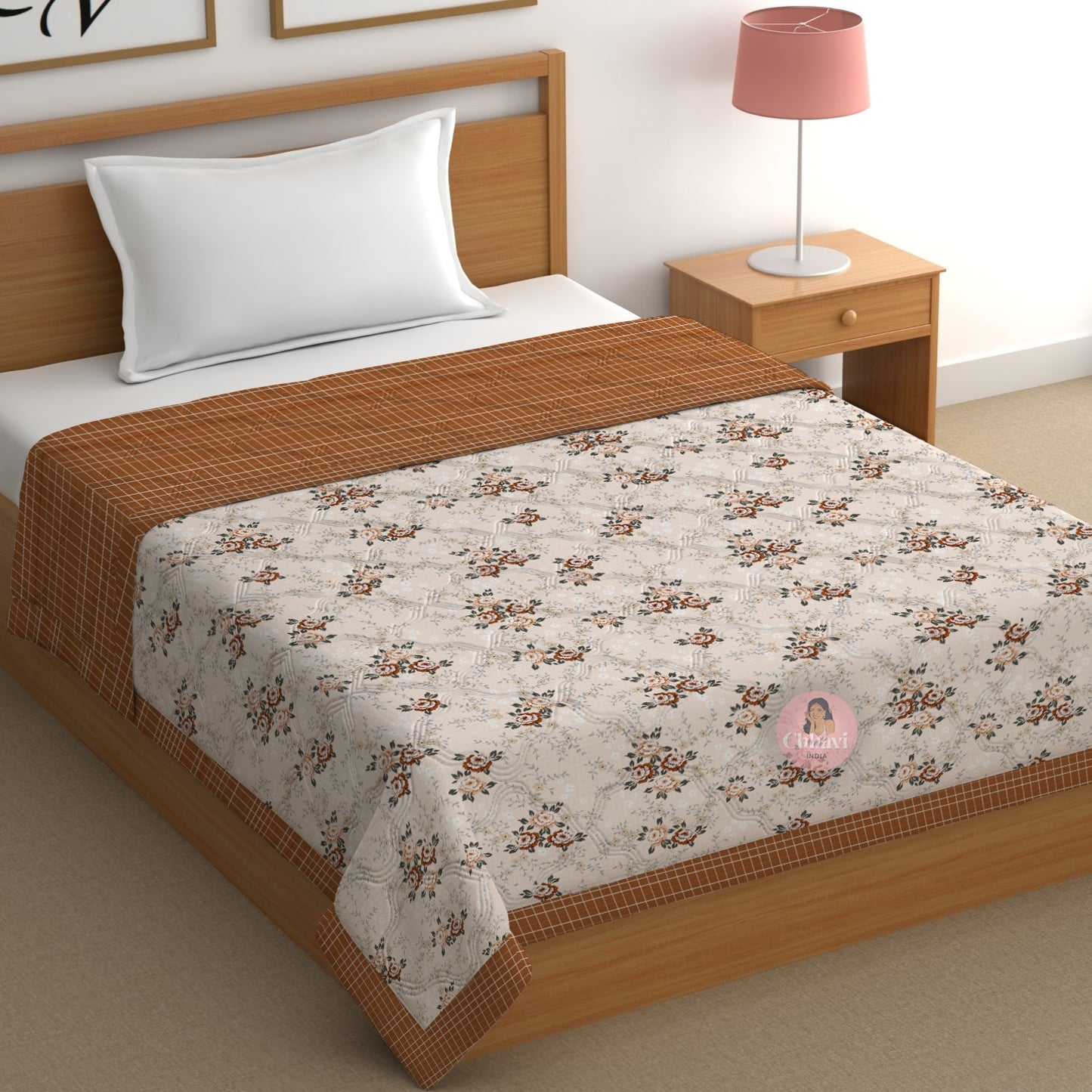 Chhavi india 210 TC single Bed Comforter