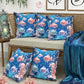CHHAVI INDIA Microfiber Cushions Cover Pack of 5