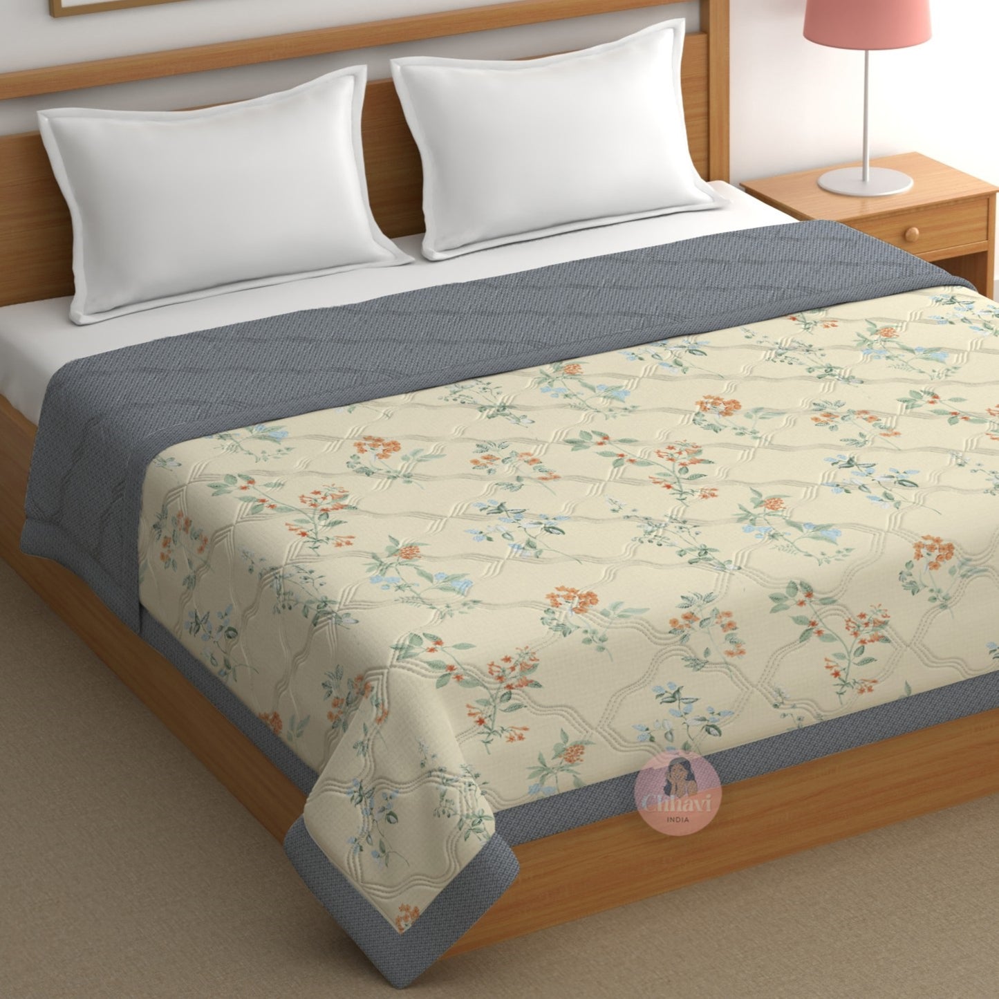 CHHAVI INDIA Printed Double Comforter for AC Room