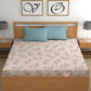 CHHAVI INDIA 210 TC Microfiber Printed King Size Bedsheet With 2 Pillow Covers