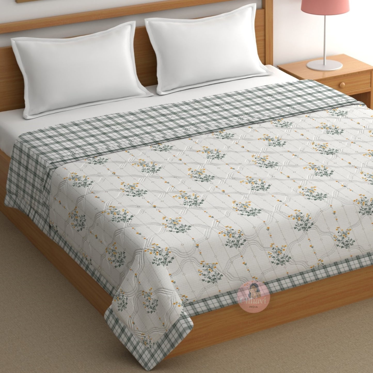 CHHAVI INDIA Printed Double Comforter for AC Room