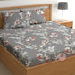 CHHAVI INDIA 180 TC Microfiber Printed Double Bedsheet With 2 Pillow Covers