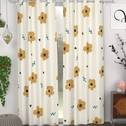 CHHAVI INDIA DESIGNER PRINTED DOOR CURTAIN PACK OF 2