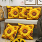 CHHAVI INDIA Microfiber Cushions Cover Pack of 5