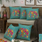 CHHAVI INDIA Microfiber Cushions Cover Pack of 5
