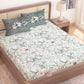 CHHAVI INDIA 210 TC Microfiber Printed King Size Bedsheet With Pillow Covers