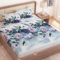 CHHAVI INDIA 210 TC Microfiber Printed King Size Bedsheet With Pillow Covers