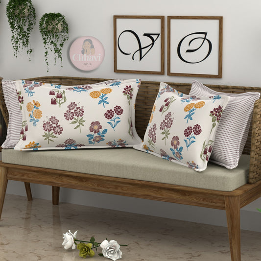 CHHAVI INDIA Microfiber Pillow Cover
