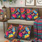 CHHAVI INDIA Microfiber Cushions Cover Pack of 5