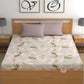 CHHAVI INDIA 210 TC Microfiber Printed King Size Bedsheet With Pillow Covers