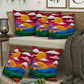 CHHAVI INDIA Microfiber Cushions Cover Pack of 5