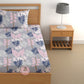 CHHAVI INDIA 180 TC Microfiber Printed Single Bedsheet With 1 Pillow Cover