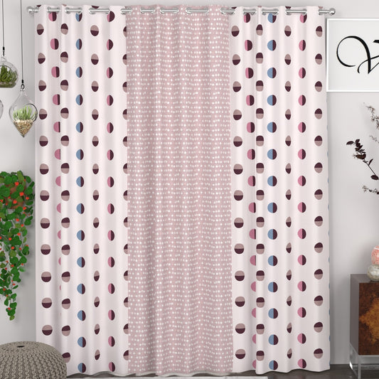 CHHAVI INDIA DESIGNER PRINTED DOOR CURTAIN PACK OF 3