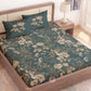 CHHAVI INDIA 210 TC Microfiber Printed King Size Bedsheet With Pillow Covers