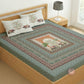 CHHAVI INDIA 210 TC Microfiber Printed King Size Bedsheet With 2 Pillow Covers