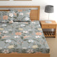 CHHAVI INDIA 210 TC Microfiber Printed King Size Bedsheet With Pillow Covers