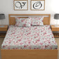 CHHAVI INDIA 210 TC Microfiber Printed Double Bedsheet With Pillow Covers