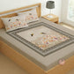 CHHAVI INDIA 210 TC Microfiber Printed King Size Bedsheet With 2 Pillow Covers