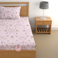 CHHAVI INDIA 180 TC Microfiber Printed Single Bedsheet With 1 Pillow Cover