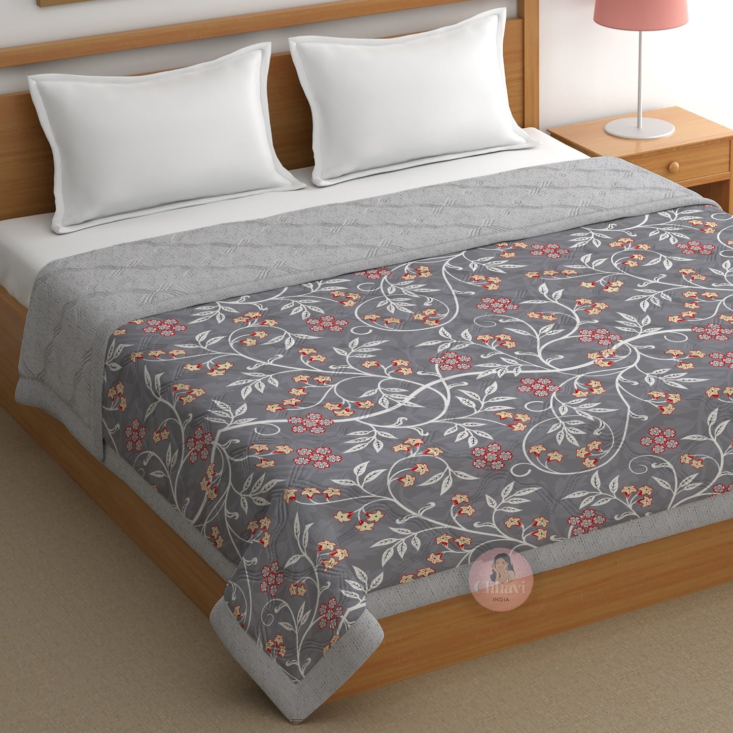 CHHAVI INDIA Printed Double Comforter for AC Room
